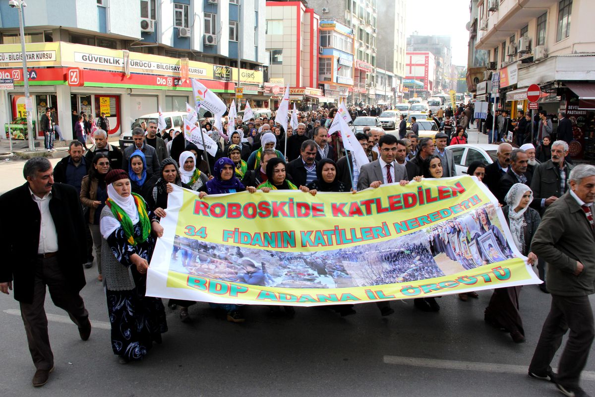 Adana\'da Uludere Protestosu