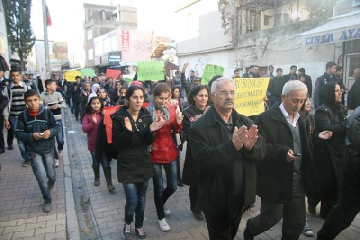 Adıyaman\'da Uludere Protestosu