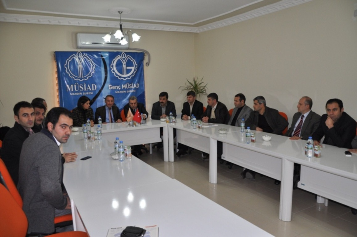 AK Parti Mardin Milletvekillerinden Müsiad\'a Ziyaret