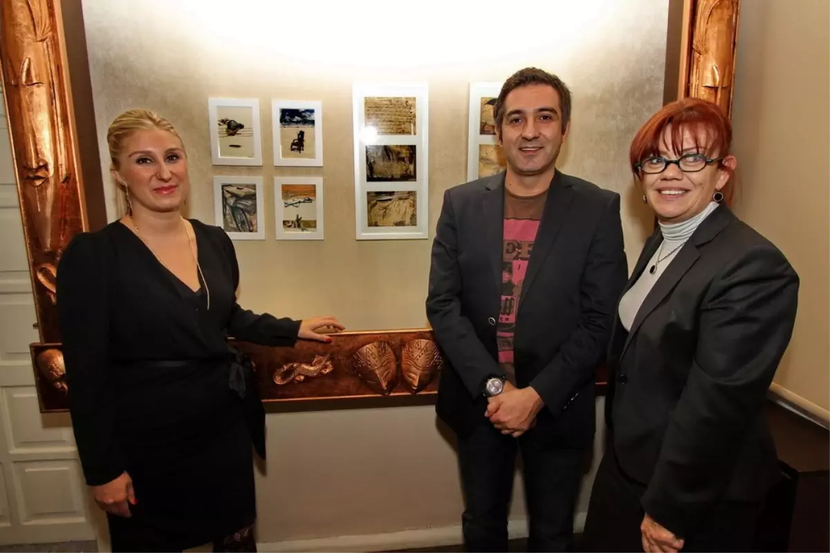 Ali Kılıç\'ın Resim Sergisi Mask Müzesi\'nde Açıldı