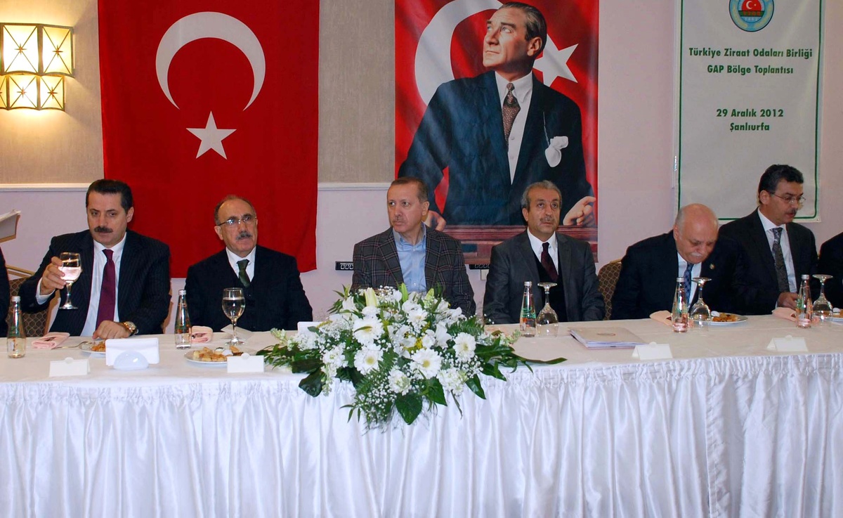 Başbakan Ziraat Odası Başkanlarıyla Bir Araya Geldi