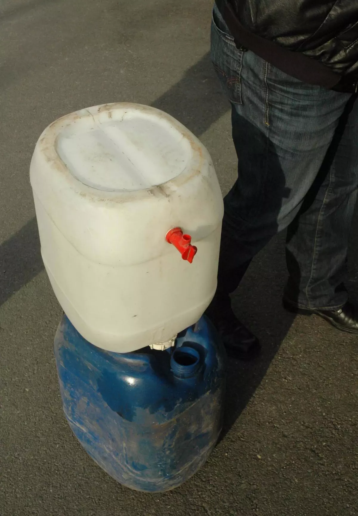 Bir Gecede 600 Litre Mazot Hortumladı
