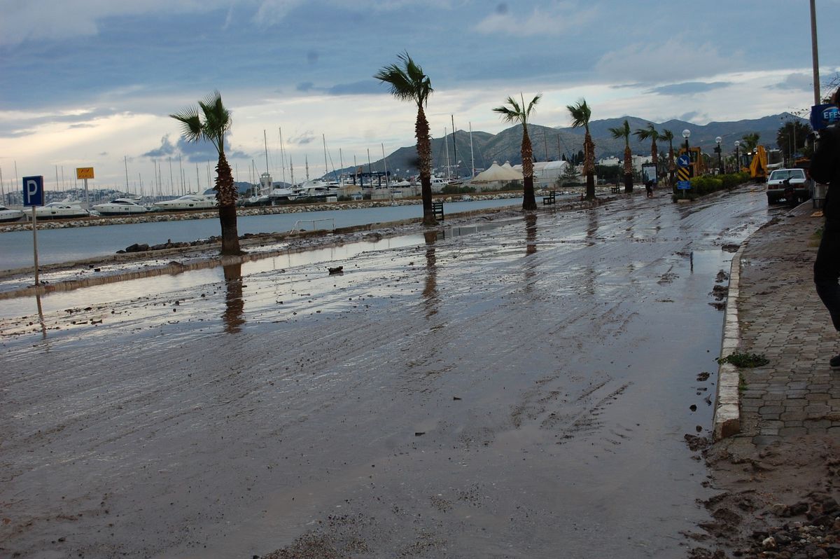 Bodrum\'da Sel