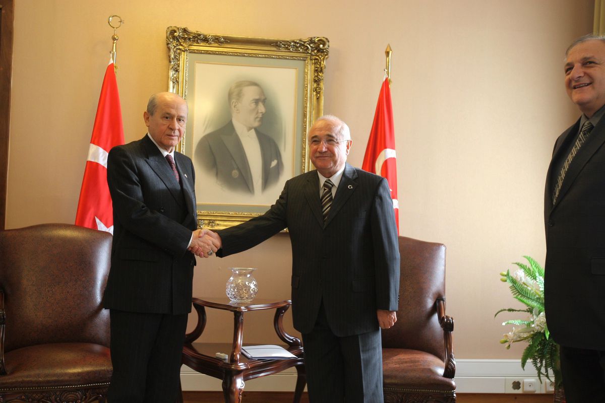 Çiçek-Bahçeli Görüşmesi