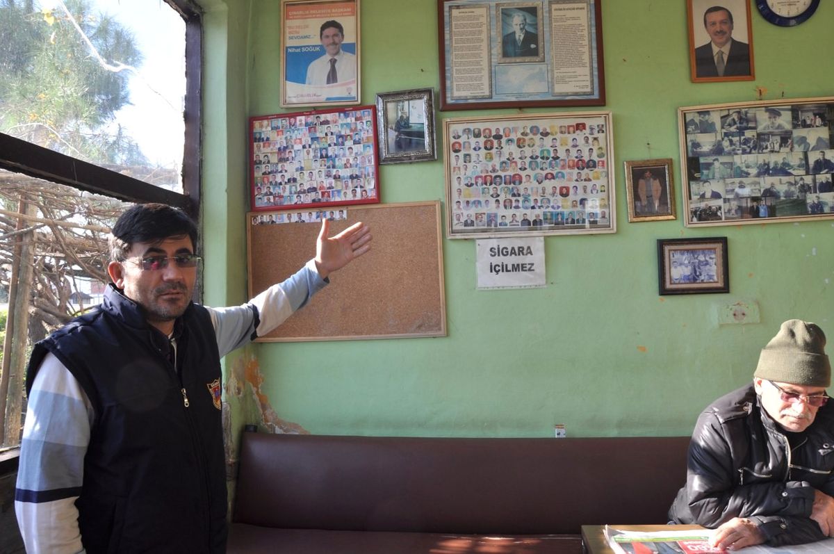 Kıraathanede Fotoğraf Koleksiyonu