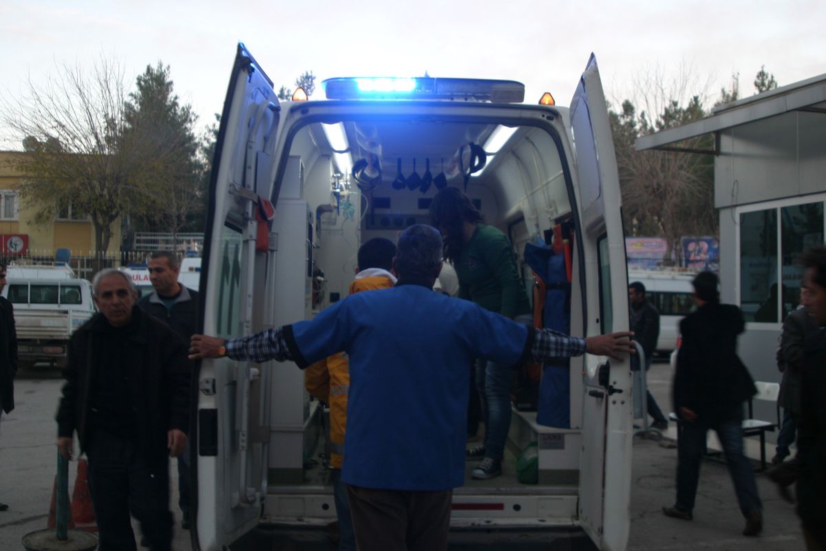 Siirt Üniversitesi Yeni Kampüsünde İş Kazası: 1 Yaralı