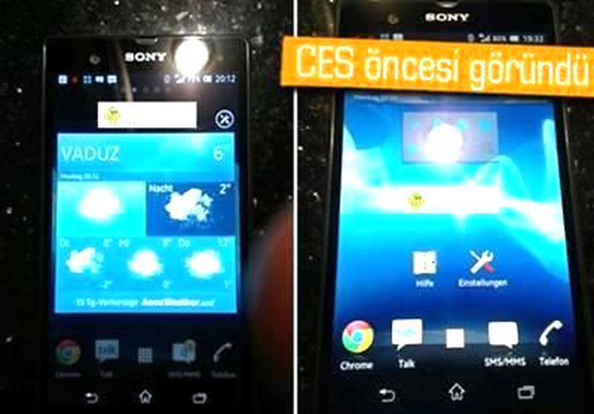 Sony Xperia Z\'nin Yeni Görüntüleri Ortaya Çıktı