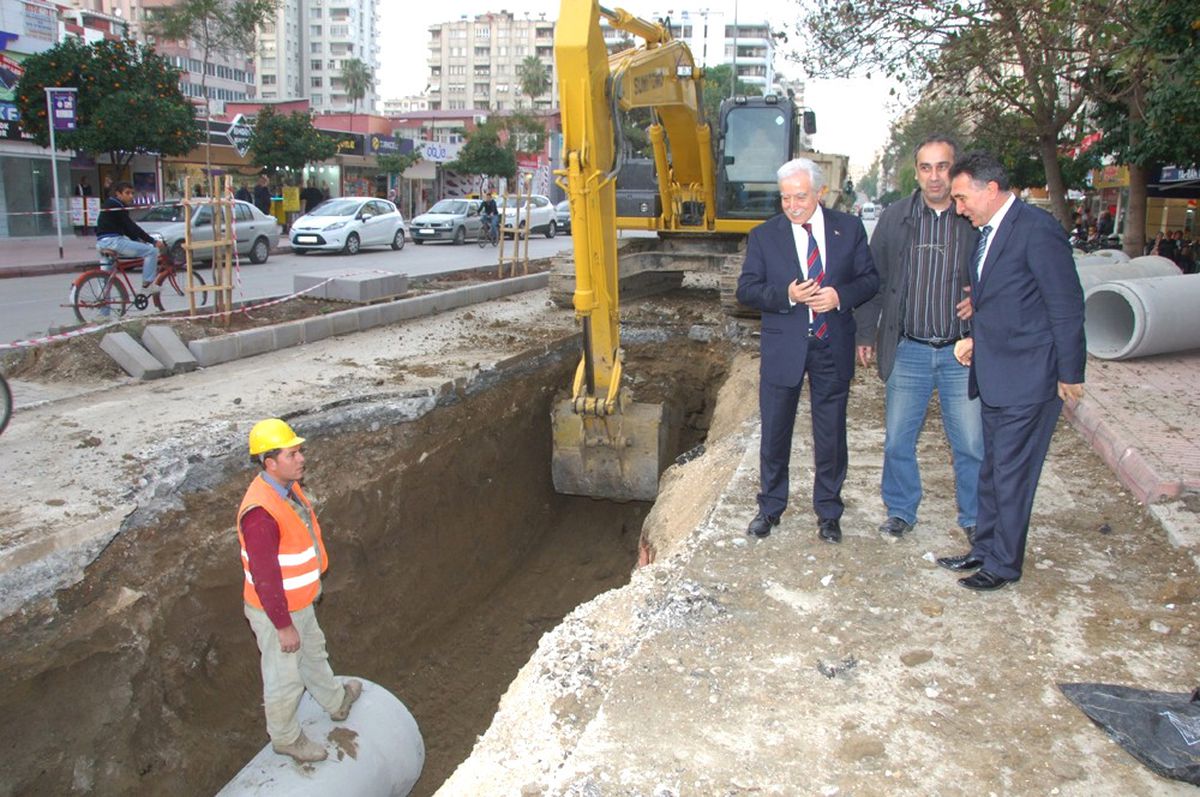 Aldırmaz Gazipaşa'da Altyapı Denetiminde