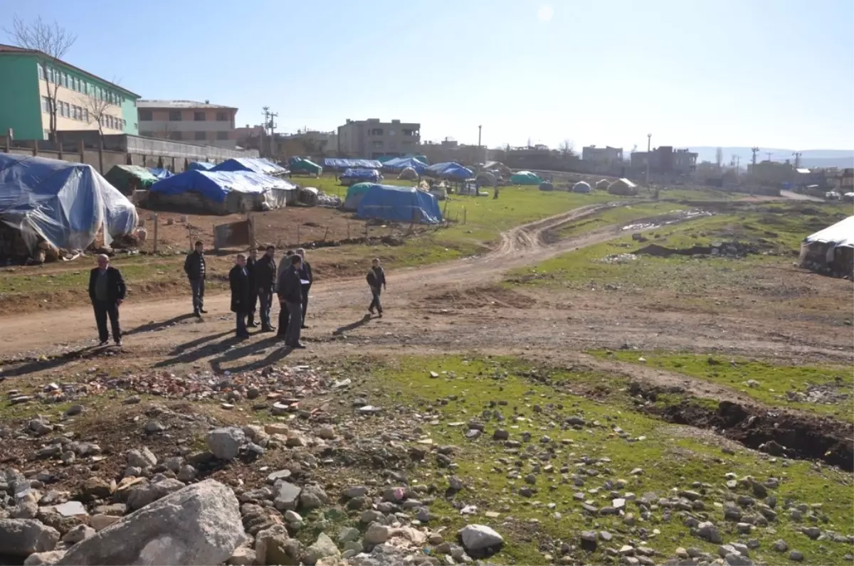 Başkan Sadak, Sosyal Tesis Yapılacak Arazilerde İncelemelerde Bulundu