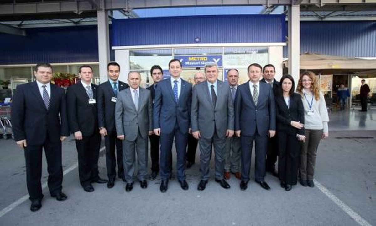 Başkanlar, METRO\'ya konuk Oldu
