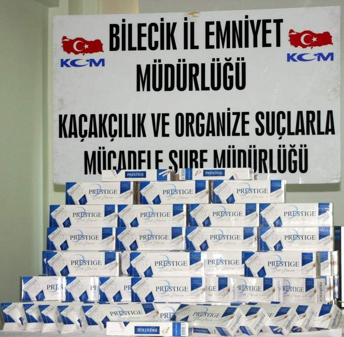 Bilecik\'te Kaçak Sigara Operasyonu