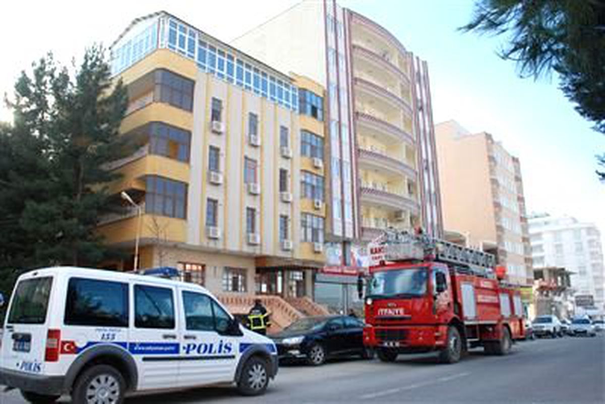 Boş Binadaki Yangın Son Anda Fark Edildi