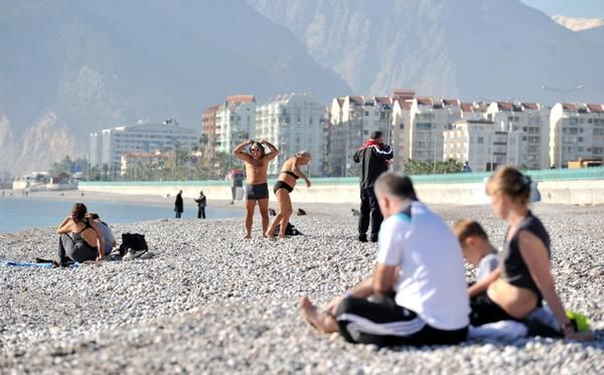 Kış Ortasında Deniz Keyfi