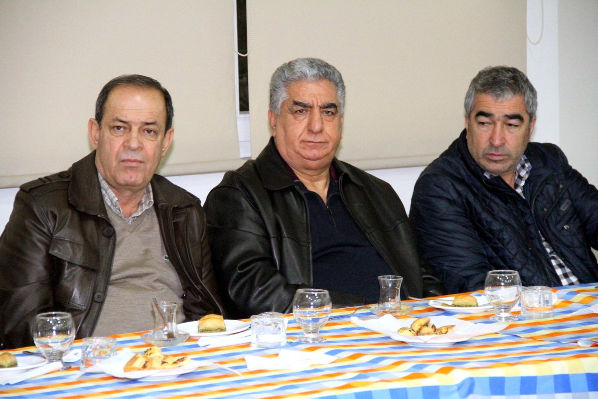 Samet Aybaba ve Yücel İldiz\'den İskenderunspor\'a Manevi Destek