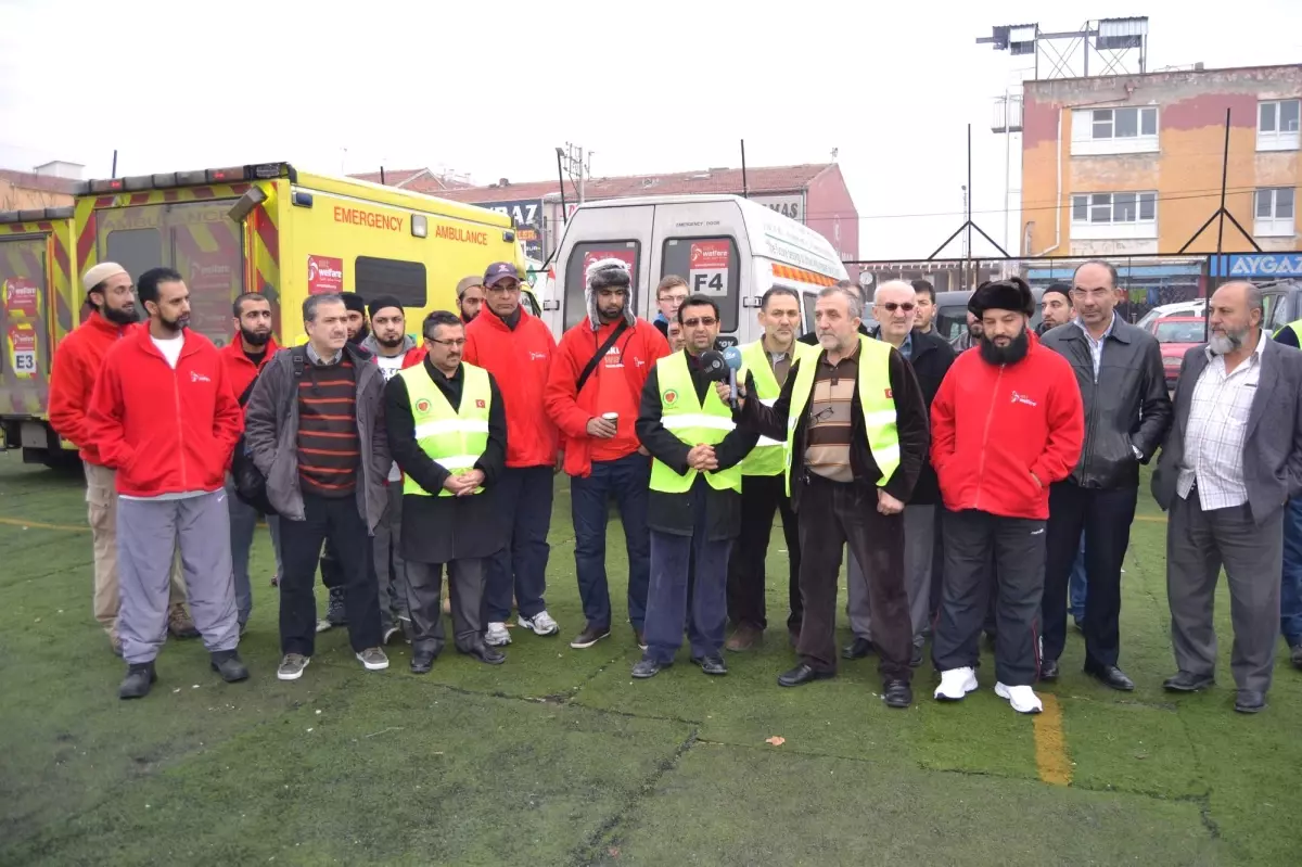 Suriye'ye Yola Çıkan Tıbbi Yardım Konvoyu Kayseri'ye Ulaştı