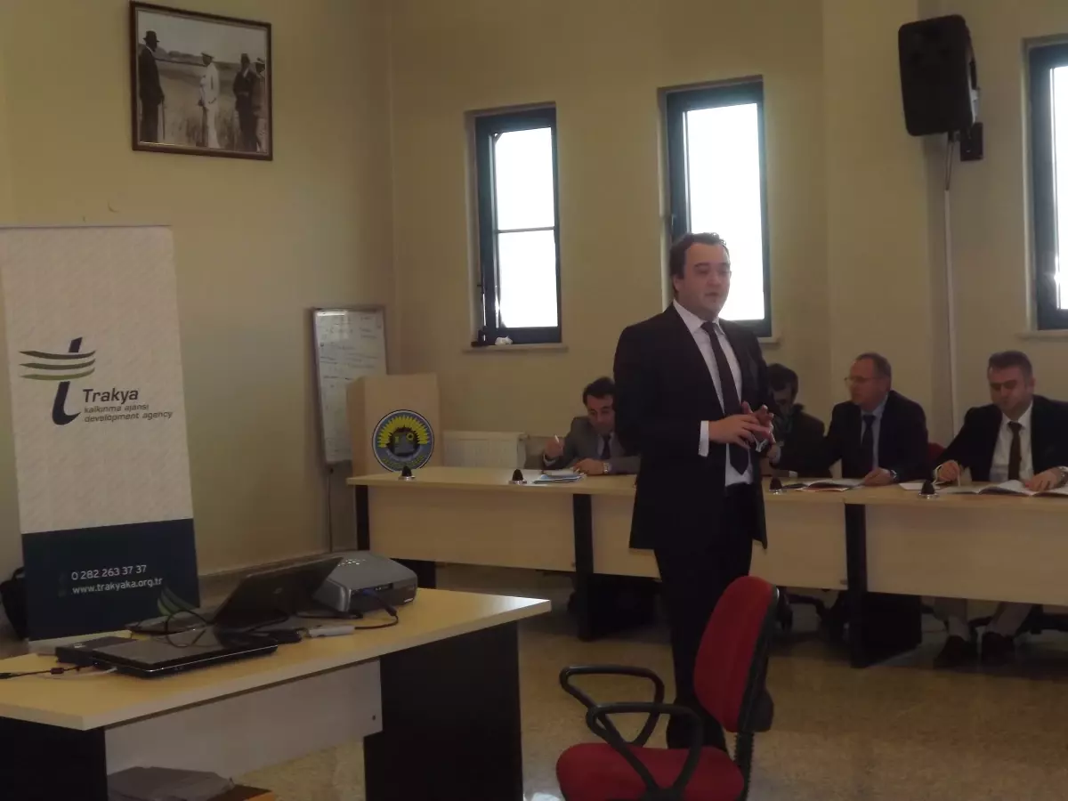 Trakya Kalkınma Ajansı Malkara'da Bilgilendirme Toplantısı Yaptı