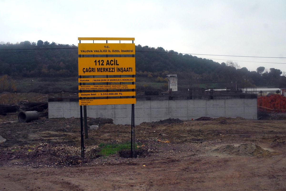 Acil Çağrı Merkezi İnşaatı Yükseliyor