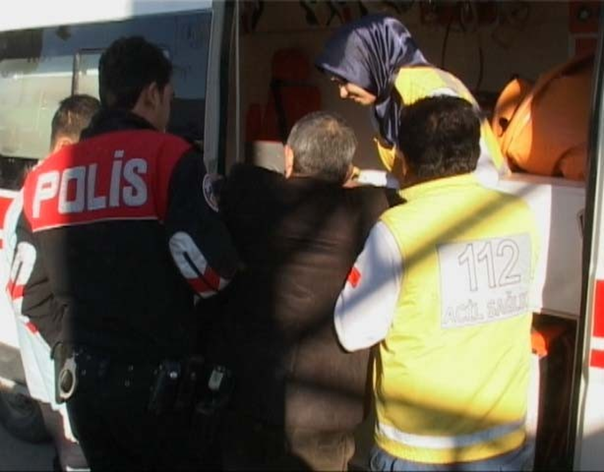 Alkollü Şahıs Merdivenden Düştü