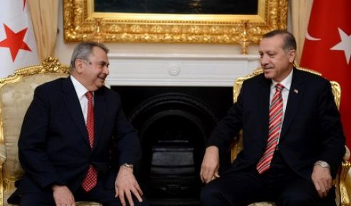 Başbakan Erdoğan KKTC Başbakanı ile Görüşüyor