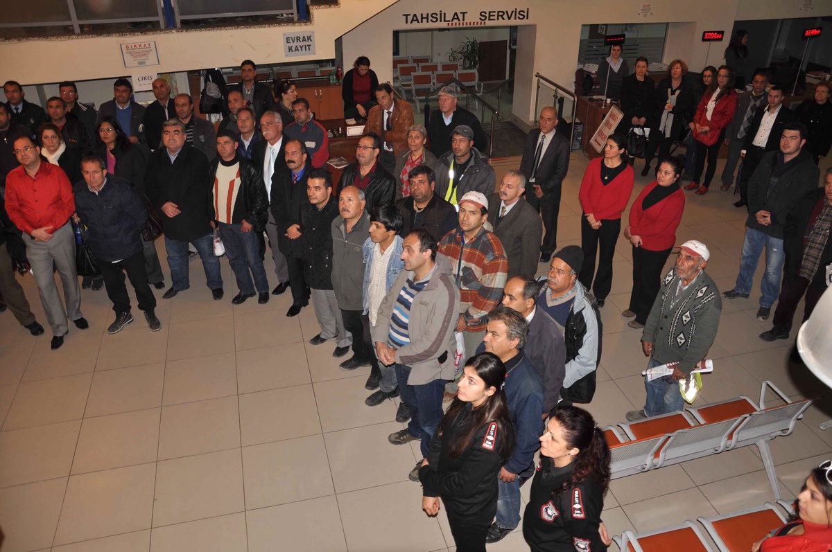 Başkan Altungün, Personelin Yeni Yılını Kutladı