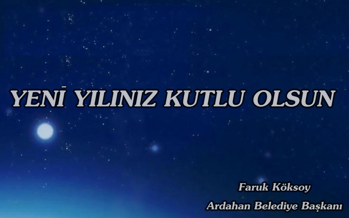Başkan Faruk Köksoy\'dan Yeni Yıl Mesajı