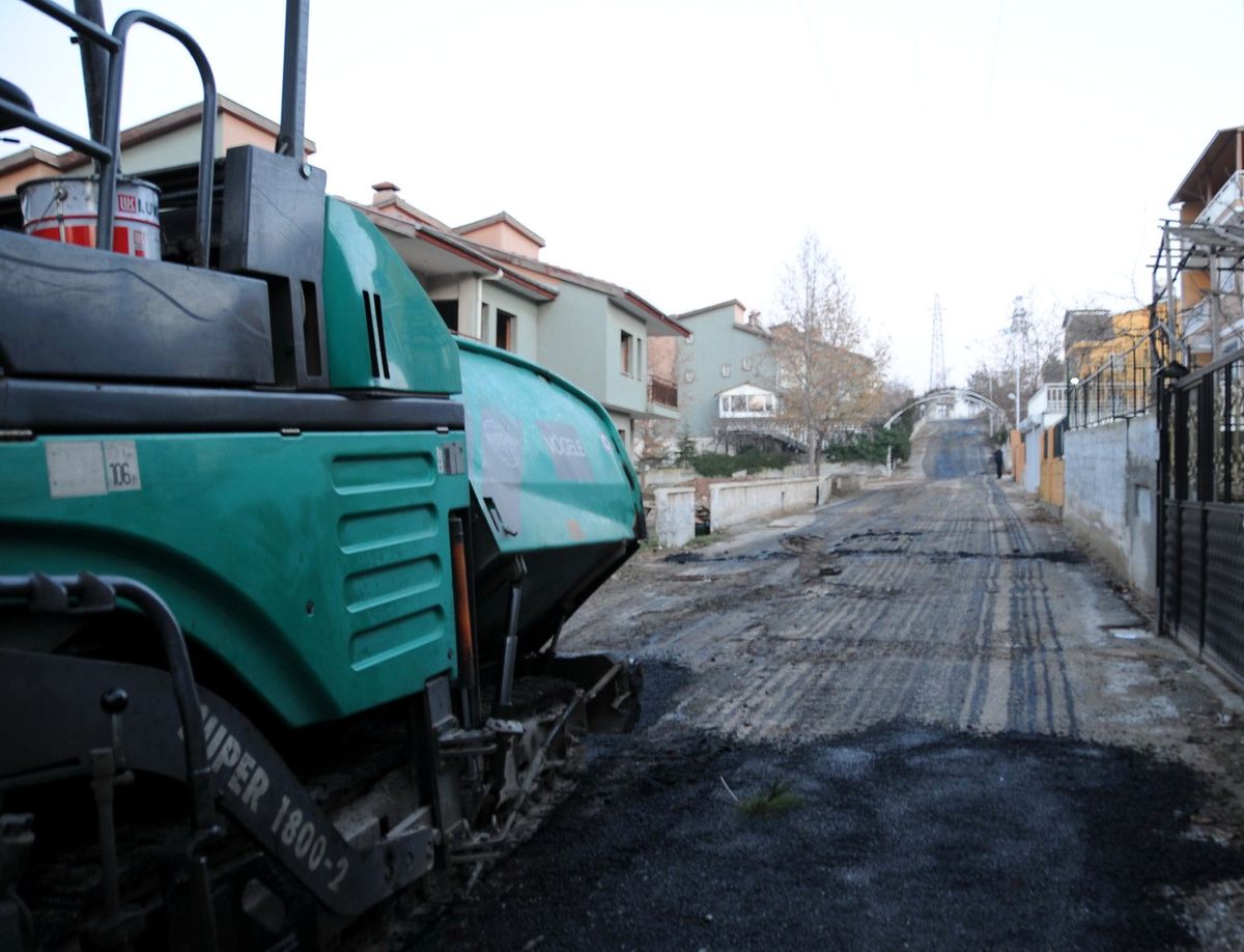 Cankoç Bölgesi Asfaltlandı