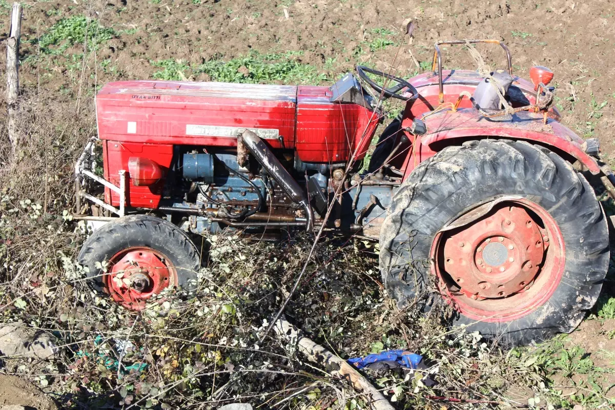 Çarşamba\'da Traktör Kazası: 1 Yaralı