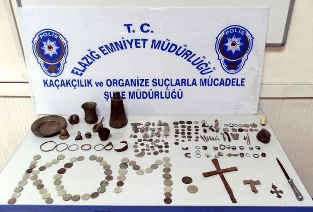 Elazığ\'da Tarihi Eser Kaçakçılığı