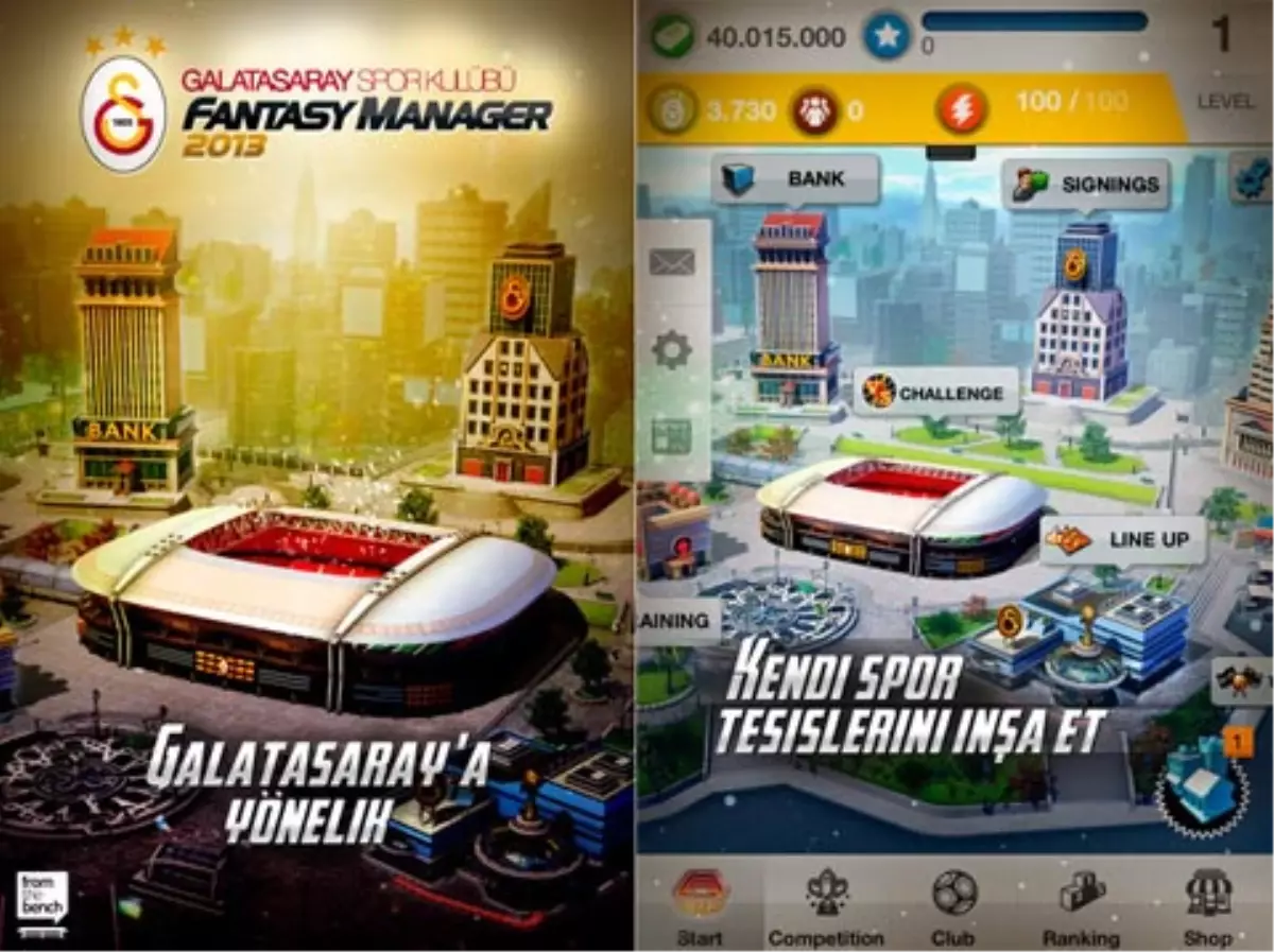 Galatasaray Fantasy Manager Android Markette ve İtunes\'da Bedava