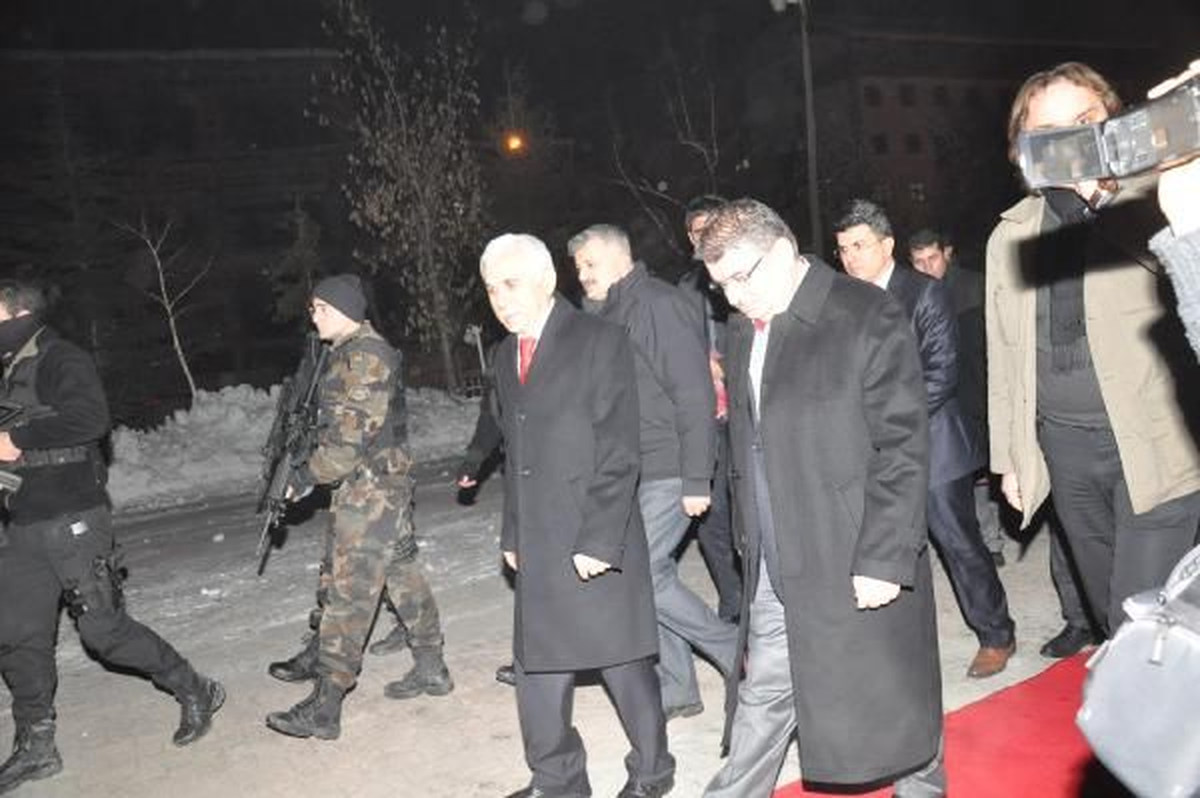 İçişleri Bakanı Şahin Hakkari\'de Açıklaması