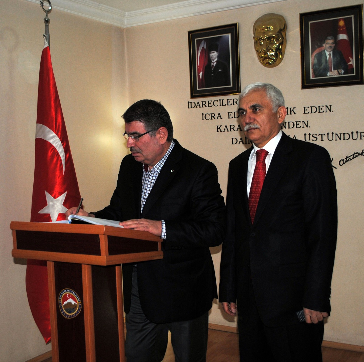 İçişleri Bakanı Şahin Hakkari\'de Açıklaması