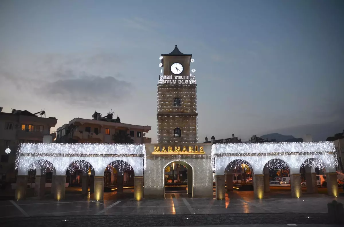 Marmaris Yeni Yıla Hazır