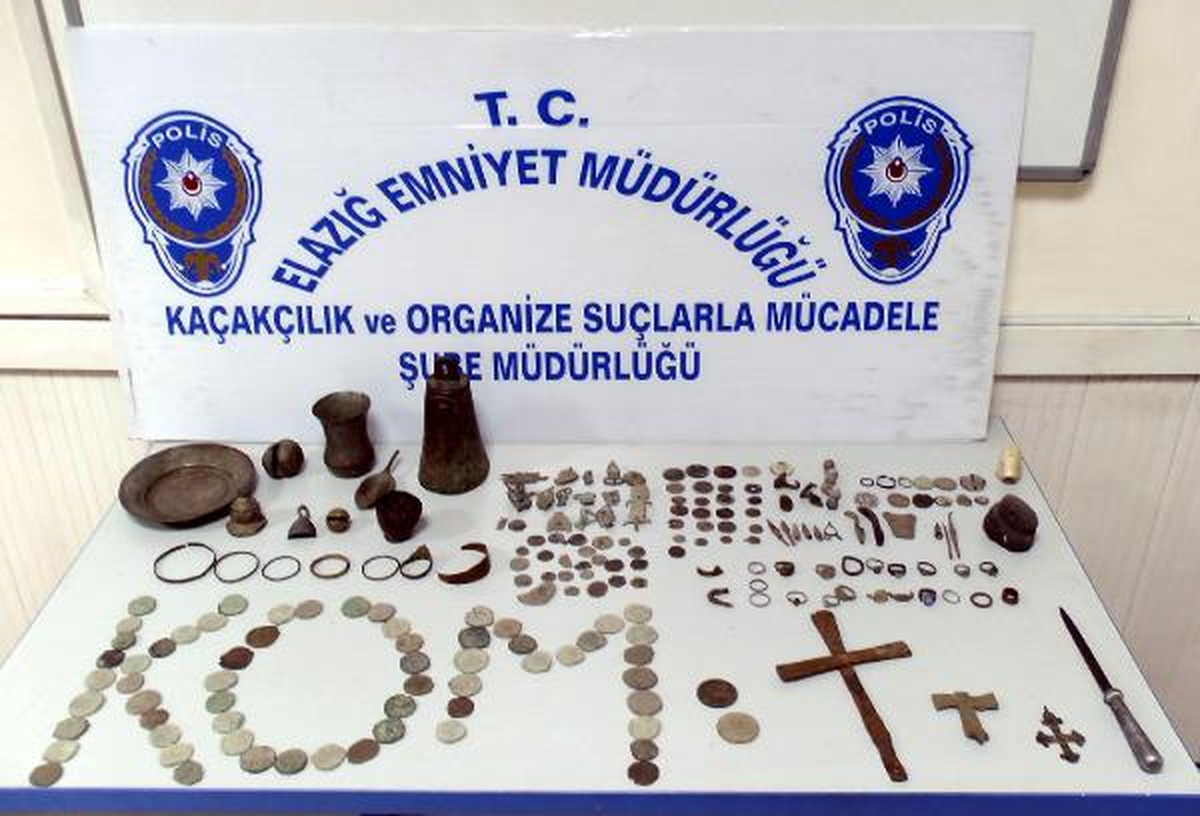 Şüpheli Araçtan 207 Tarihi Eser Çıktı