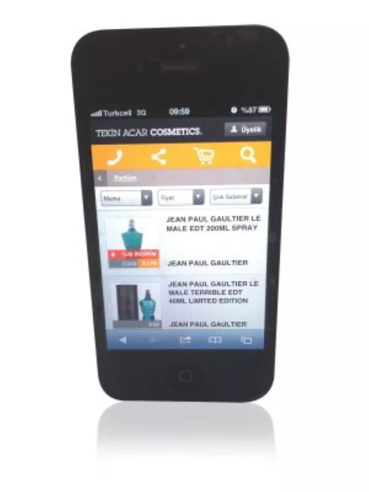 Kozmetik Alışverişi Artık \'Cep\'te