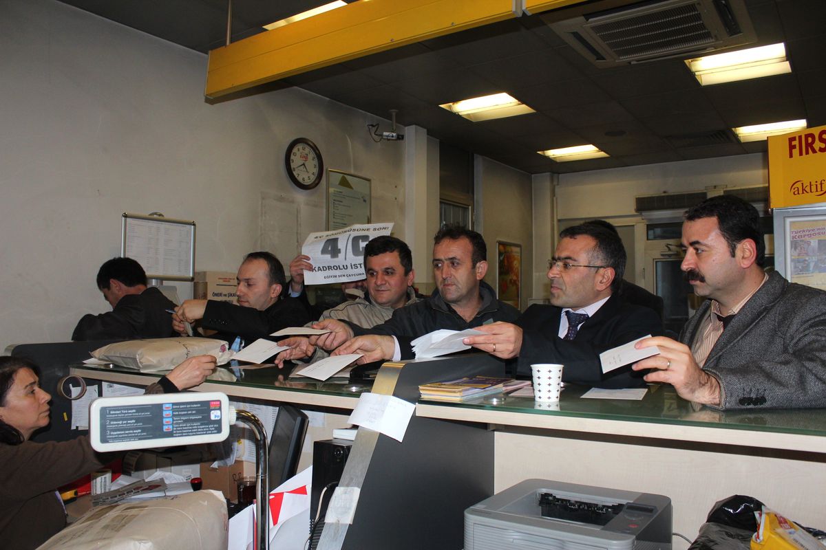 4/c İçin Yılın Son Eylemi Yapıldı