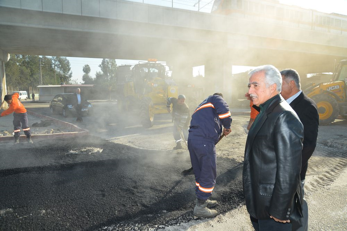 Aldırmaz, Asfalt Şantiyesi ve Yol Çalışmalarını İnceledi