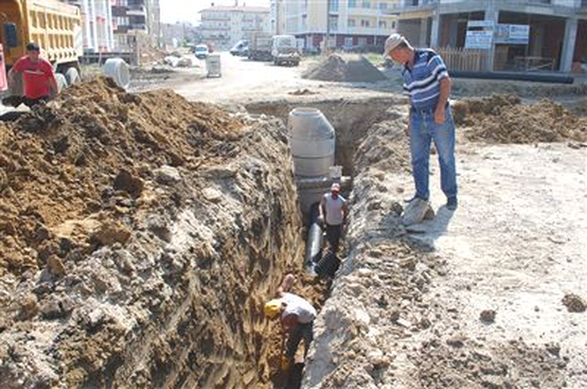 Dilovası\'nda Altyapı Çalışması