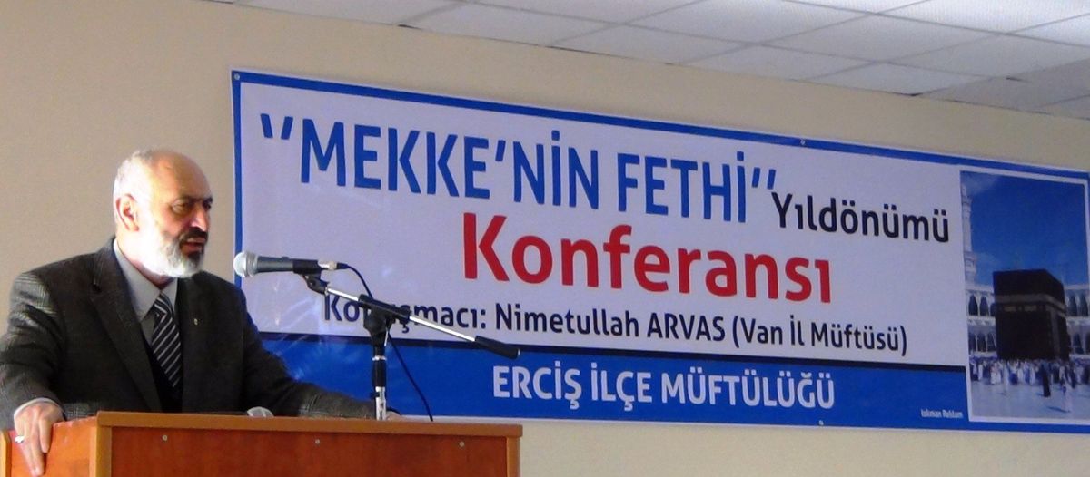 Erciş\'te Mekke\'nin Fethi ile İlgili Konferans Düzenlendi