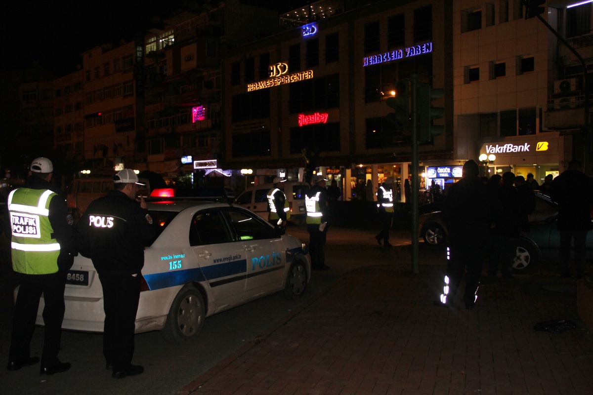 Ereğli Yeni Yıla Huzurlu Girdi