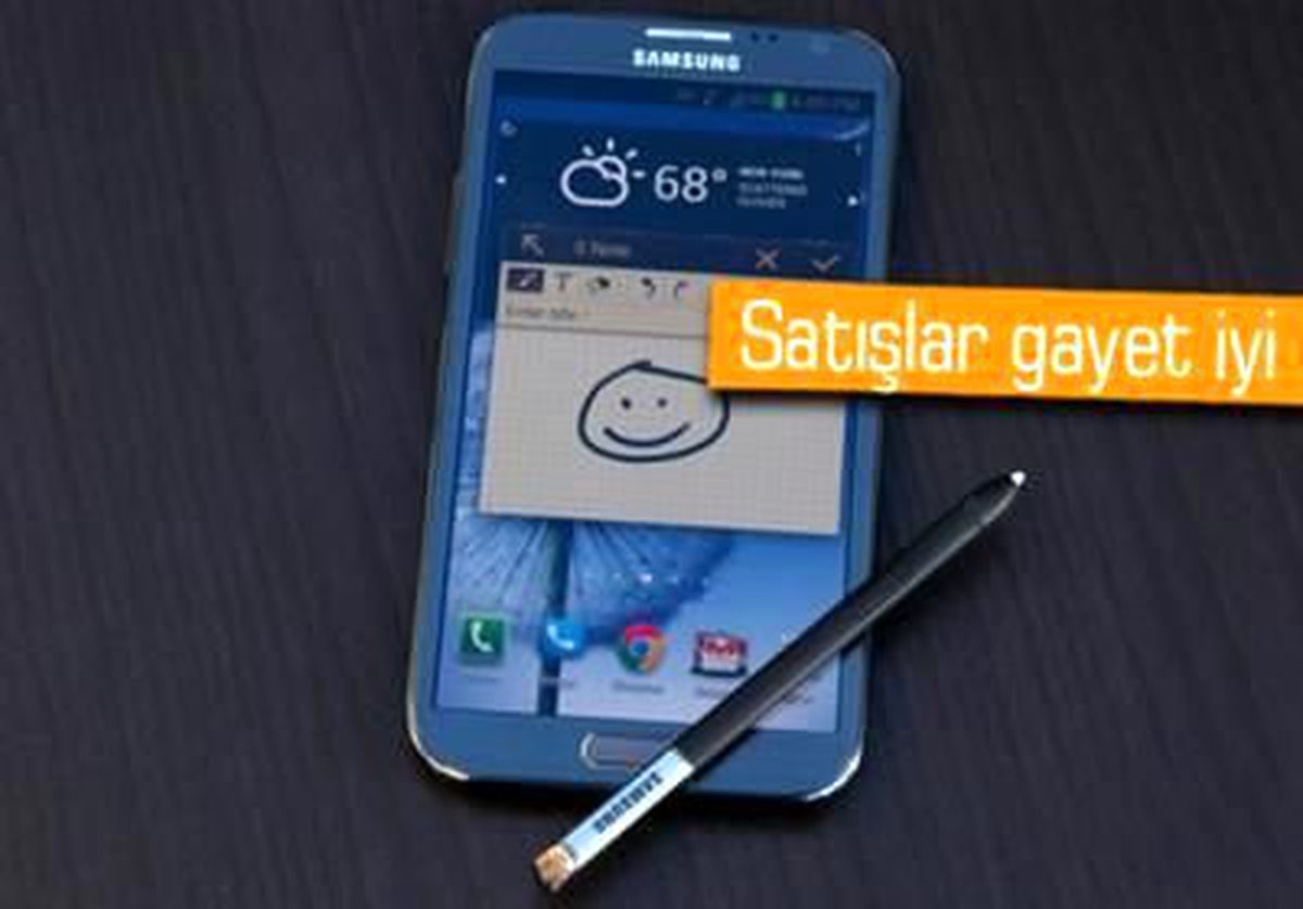 Galaxy Note II Satışları Kore\'de 1 Milyonu Aştı