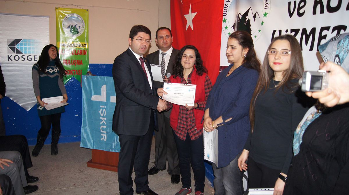 Girişimcilik Kursu Sertifika Töreni