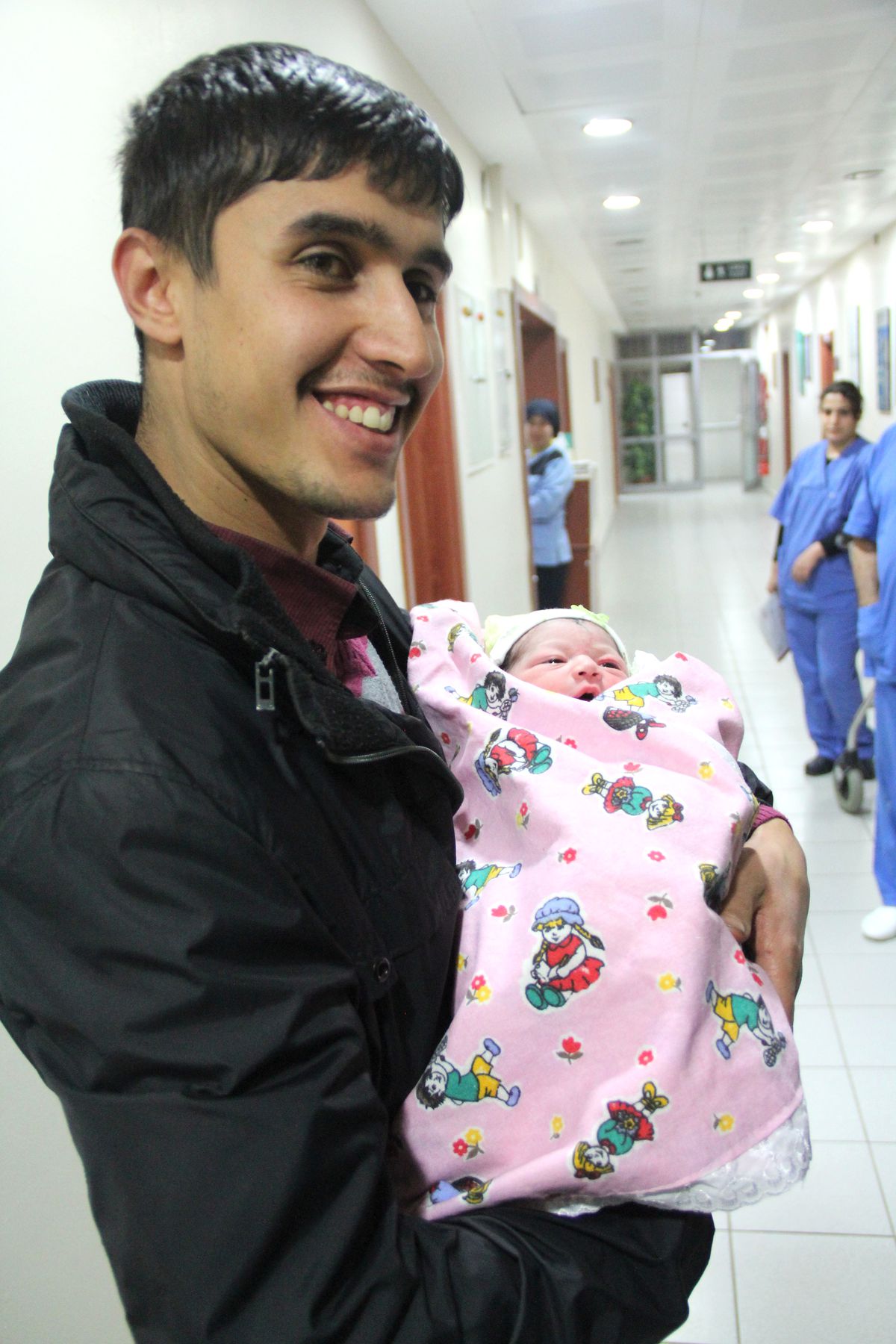 Hatay\'da 2013\'ün İlk Bebeği Erkek Oldu