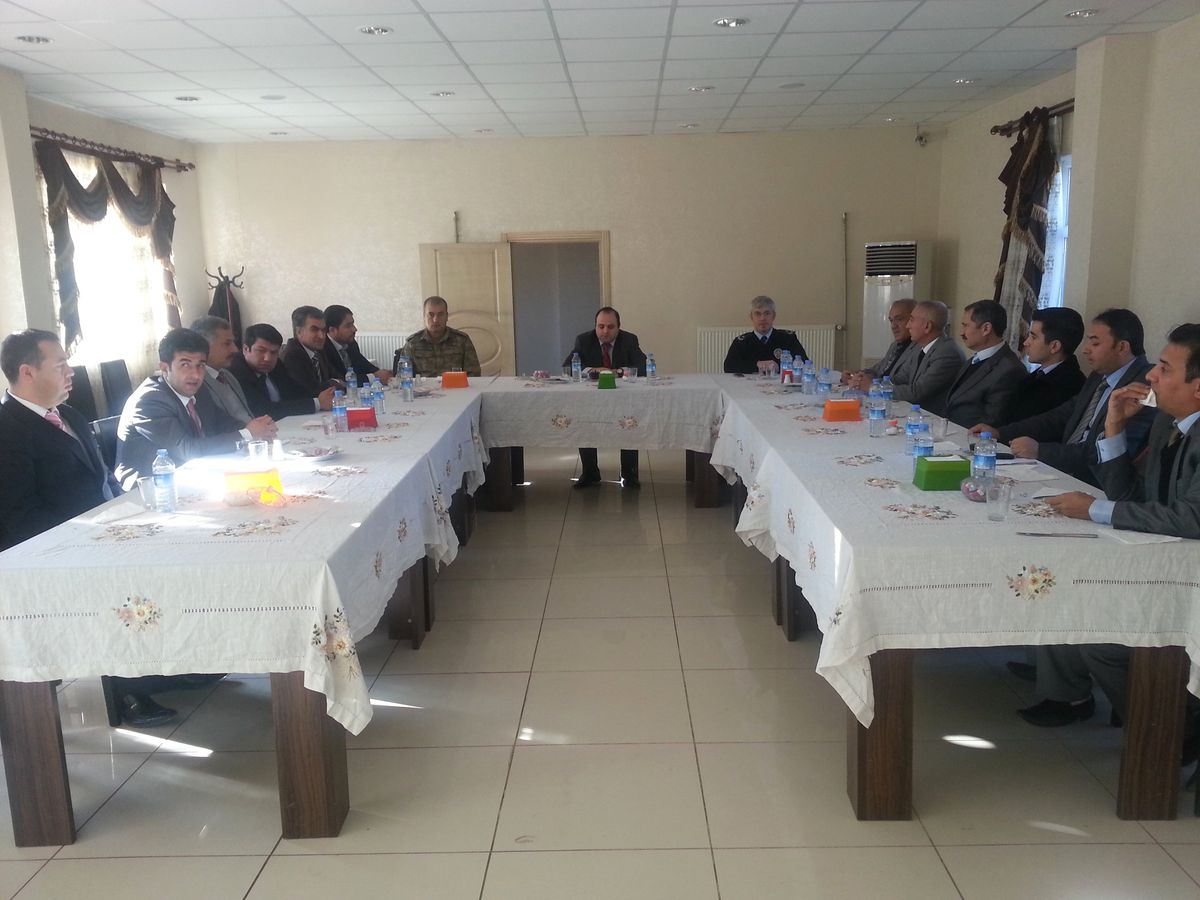 İlçe İdare Şube Başkanları Toplantısı Yapıldı