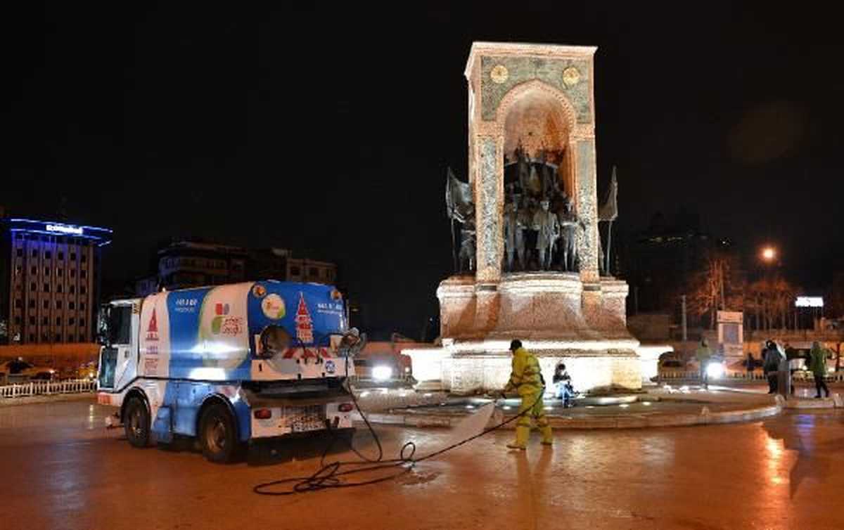 Kutlama Bitti, Cadde Temizlendi