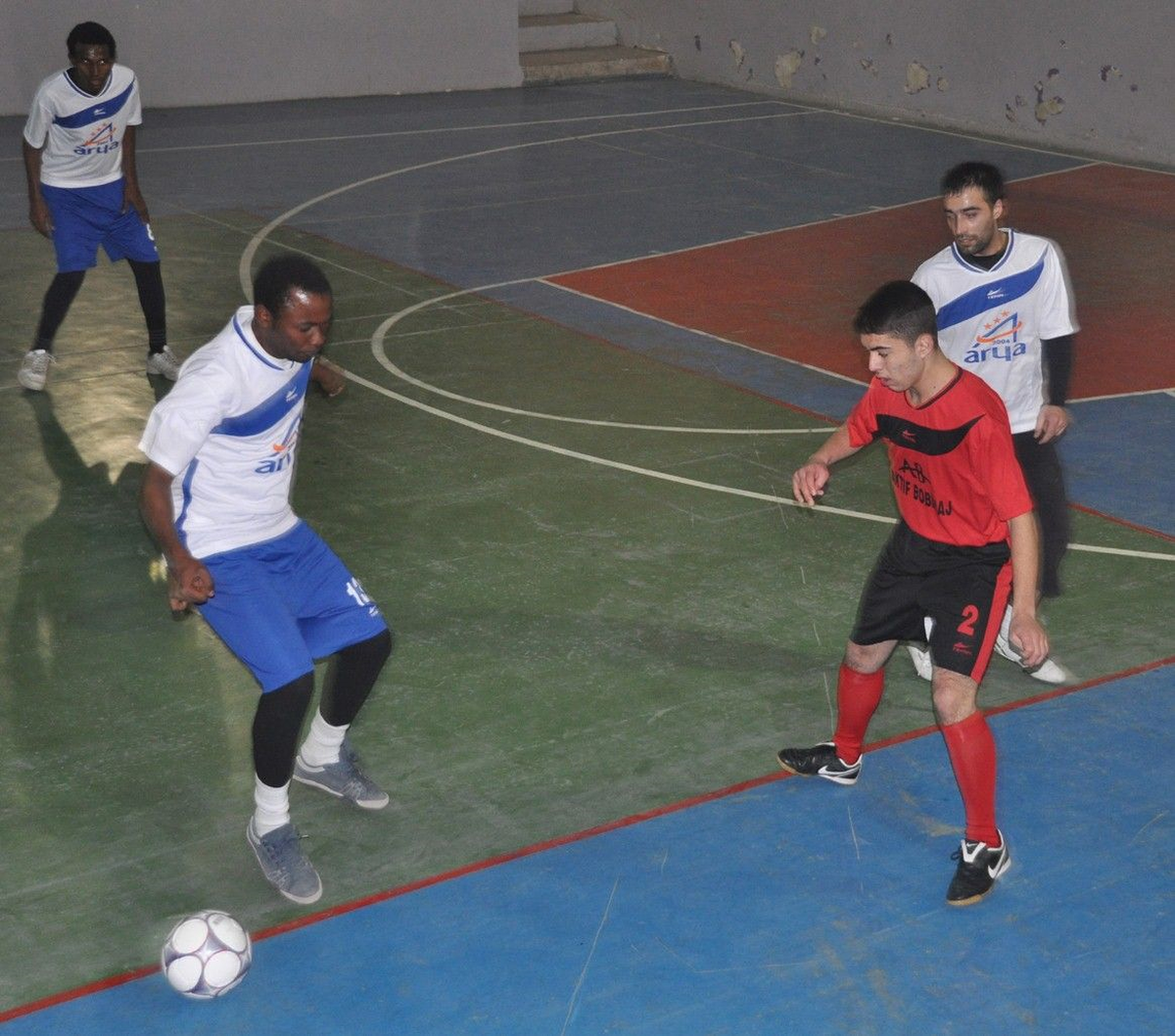 Malatya\'da Futsal Dostluk Karşılaşması