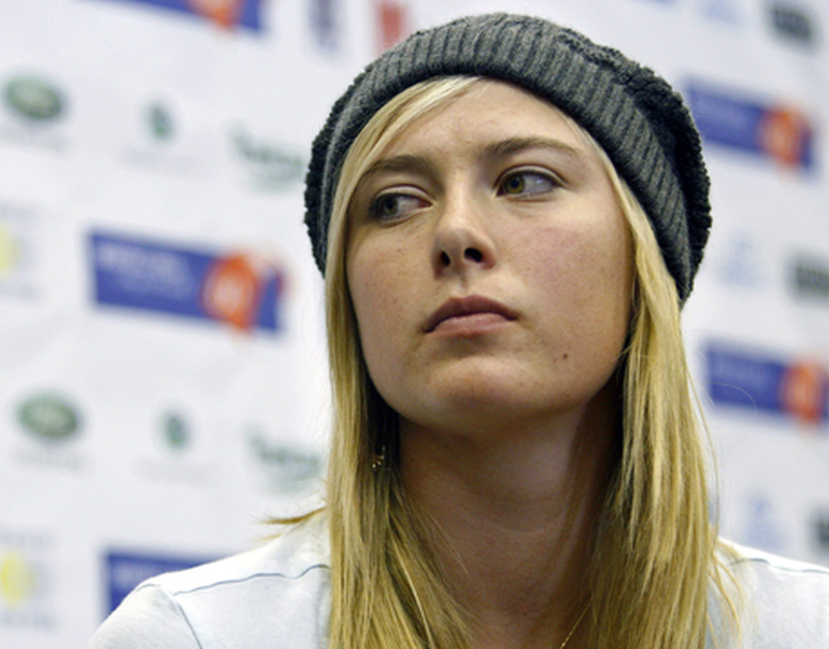 Rus Tenisçi Sharapova Turnuvadan Çekildi