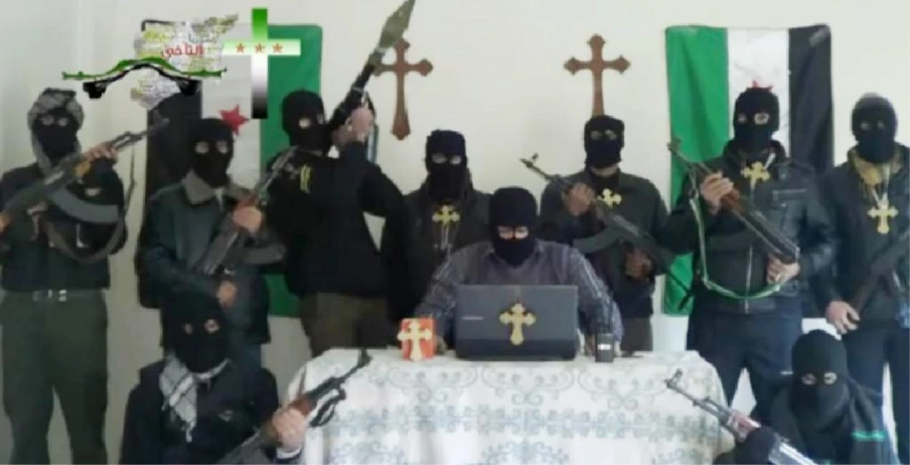 Suriyeli Hristiyan Grup Öso\'ya Katıldı
