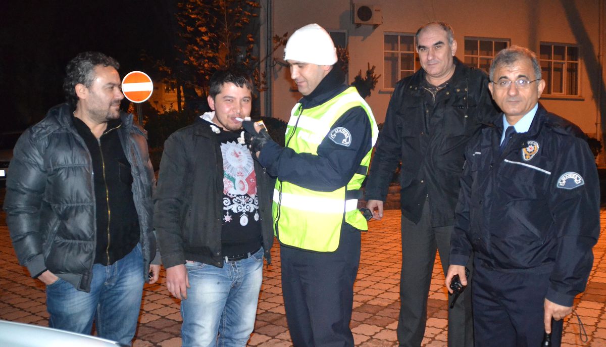 Turgutlu\'da Yeni Yılın İlk Trafik Cezası