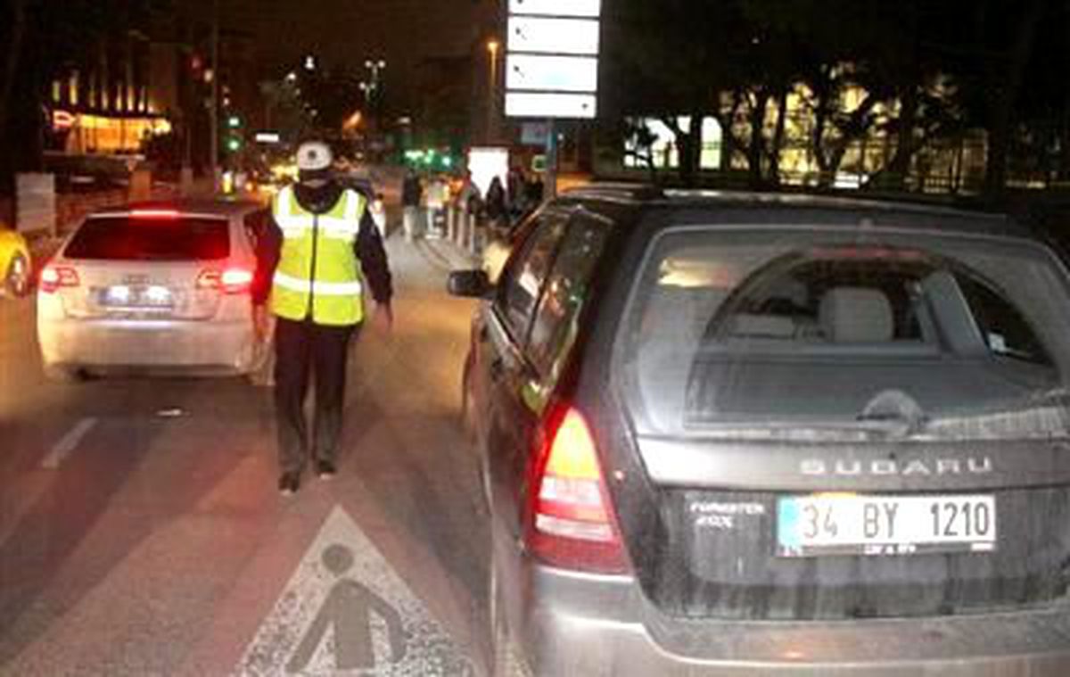 Yılbaşında Trafik Kontrol Altında