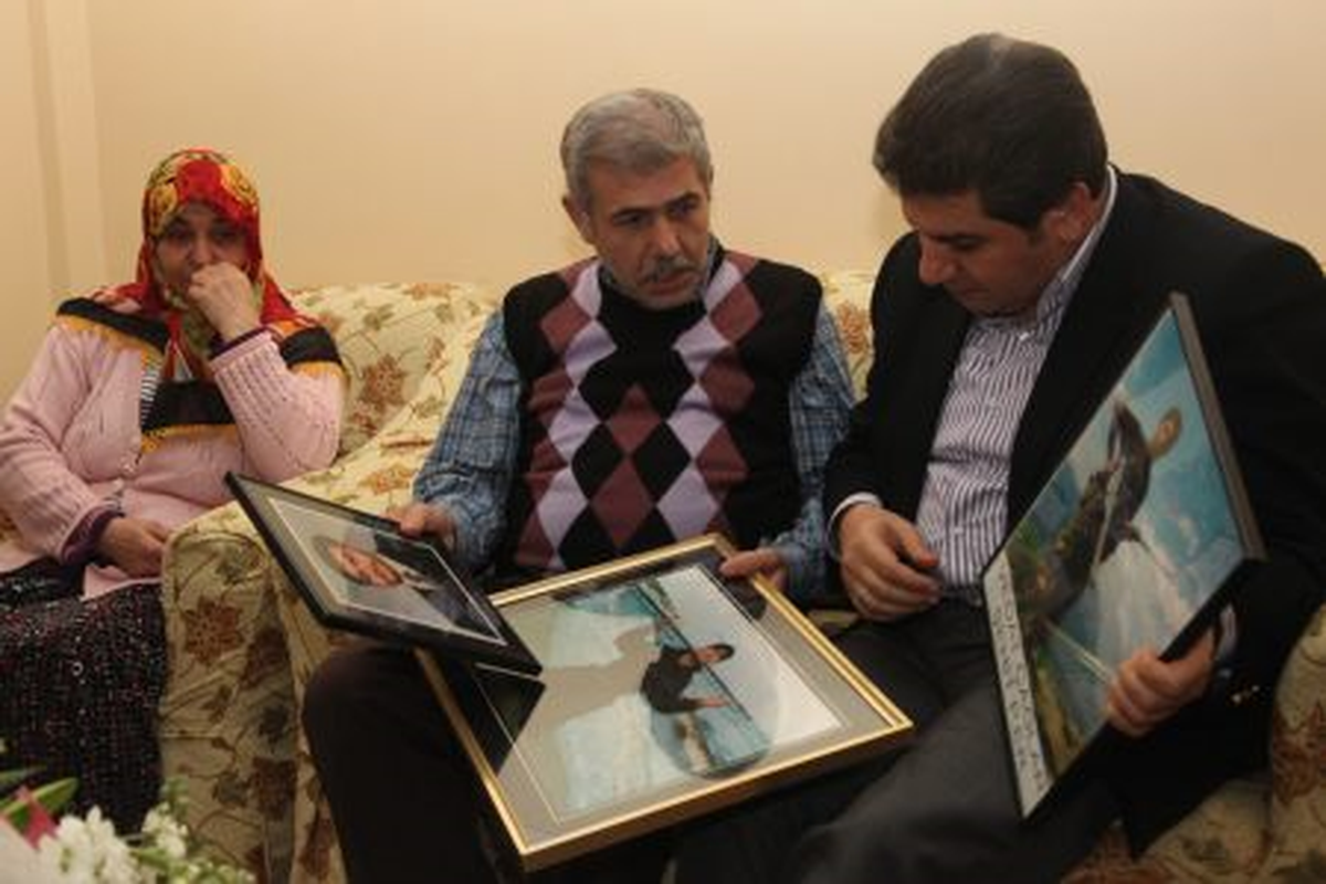 Başkan Göksu Şehit Evinde